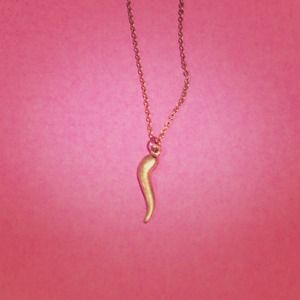 {Gold Horn Necklace} - bundle jewelry for savings!