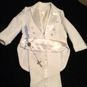Boys baptismal tux
