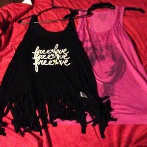 Bundle of two tank tops or each sold separately.