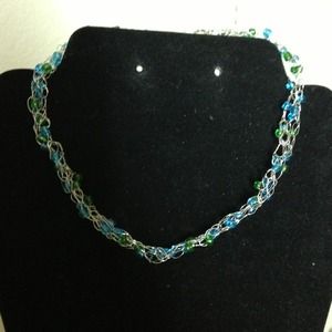 Crochet necklace