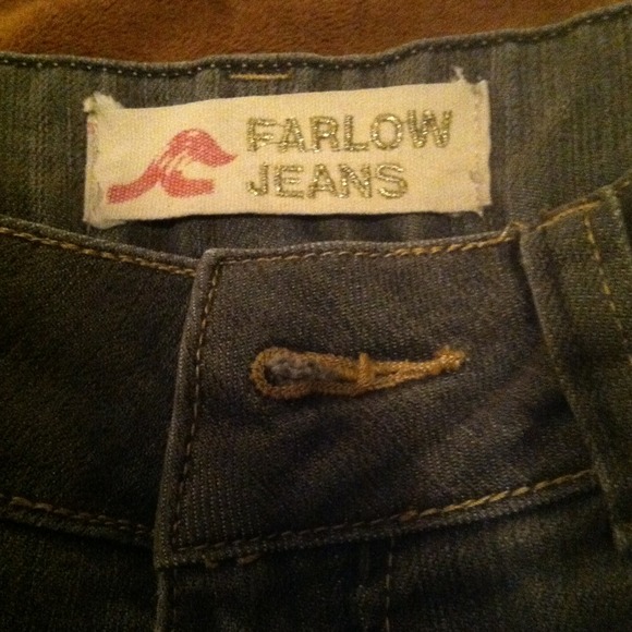 Faded Flare Leg  Grey Jeans - Picture 3 of 4