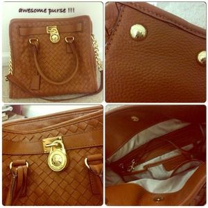 SOLD ***MK HAMILTON WOVEN LUGGAGE PURSE***new