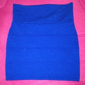 💰Reduced for @naboulsi - Royal Blue Bodycon Skirt