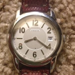 Coach watch authentic