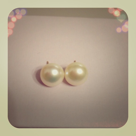 14k Y/gold freshwater pearl