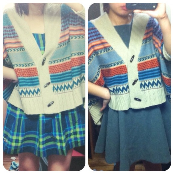 Tribal print outerwear