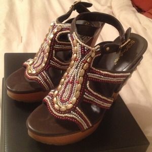 🎉BUNDLE TRADE FOR RACHEL🎉 BCBG heels +dress&ear