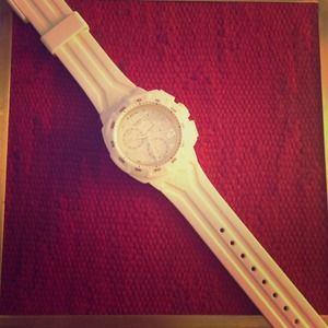 Unisex White Swatch Watch