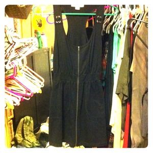 💥REDUCED!!💥 Forever 21 black racer back dress