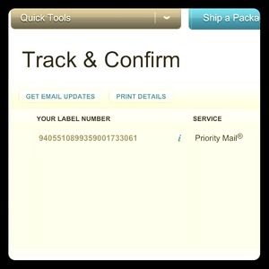 Tracking info
