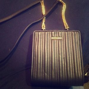 Reduction!!! Anne Klein handbag with gold chains