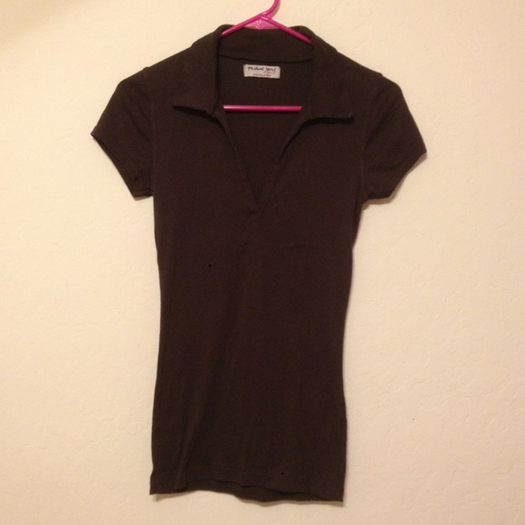 Michael Stars Original Tee in Chocolate