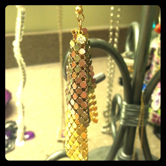 Bronze/Gold Hanging Earrings