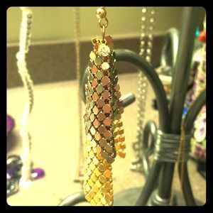 Bronze/Gold Hanging Earrings