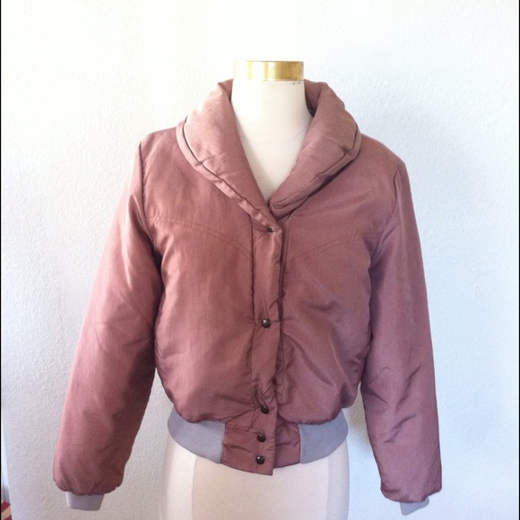 Tempco ski pink and gray ski jacket - Picture 1 of 3