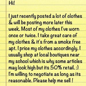 Please share & I'll share back :)
