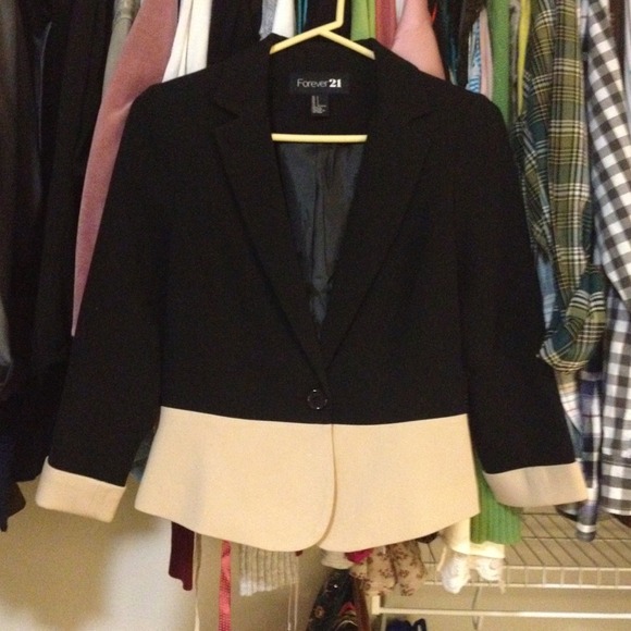 Black blazer.