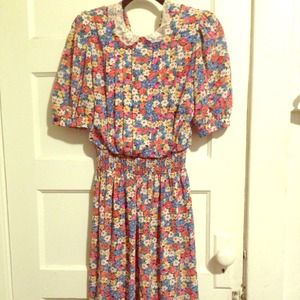Vintage Flower Dress