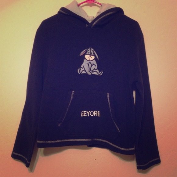 100 Acre Collection Eeyore Fleece Hoodie