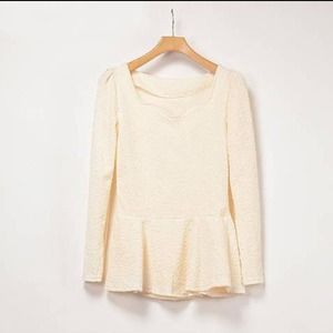 Vneck long sleeve blouse