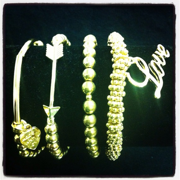 4pc LOVE set of bracelets - Picture 1 of 1