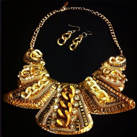 GODDESS necklace/earring set - Picture 1 of 1