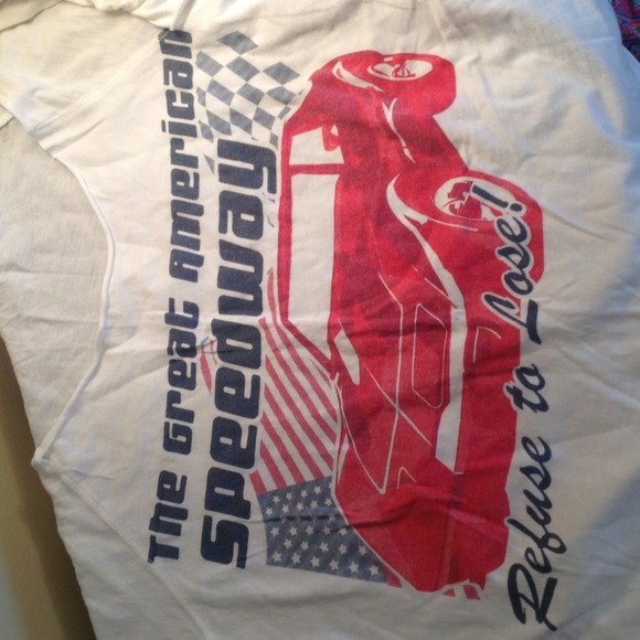 Sold....The great American speedway vintage tee