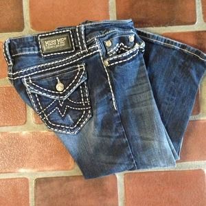 Miss Me jeans. Size 29x31 like new!