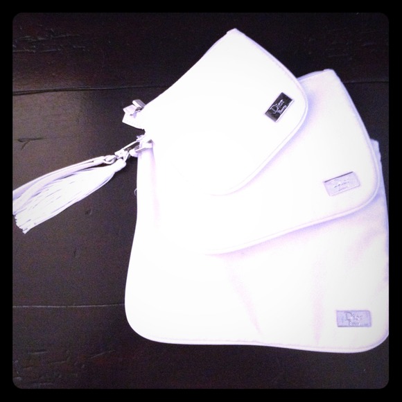 Authentic set of 3 Dior beauty cosmetic pouches