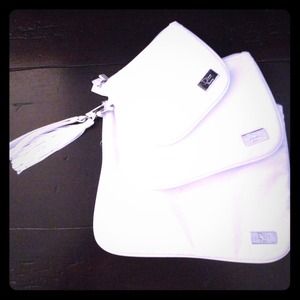 Authentic set of 3 Dior beauty cosmetic pouches