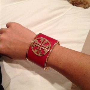 Red & gold cuff
