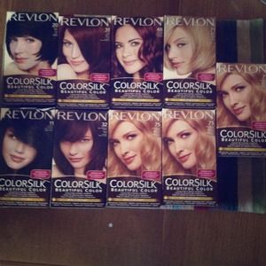 Huge lot of 9 boxed hair colors!
