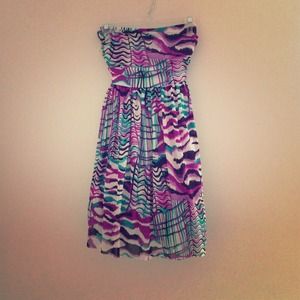 Colorful Summery dress- Candie's! Small