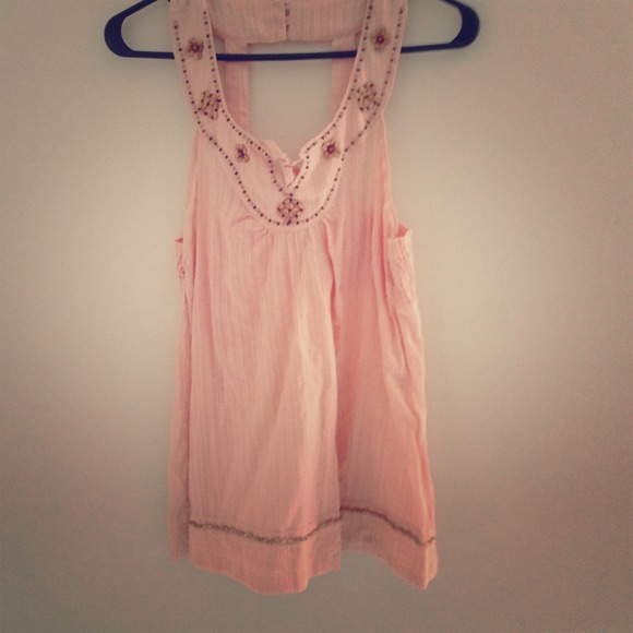 Summer beaded tank top!