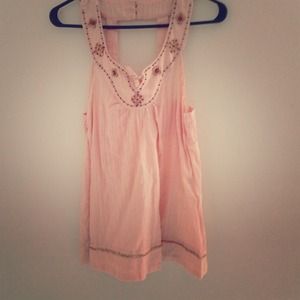 Summer beaded tank top!
