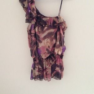 One shoulder Forever 21 top!
