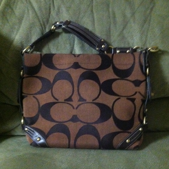 Chocolate Coach Purse