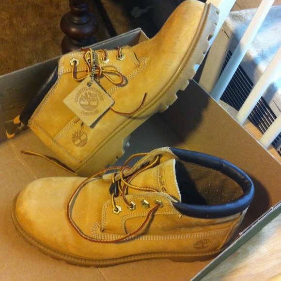 Women's Tan Timberland boots
