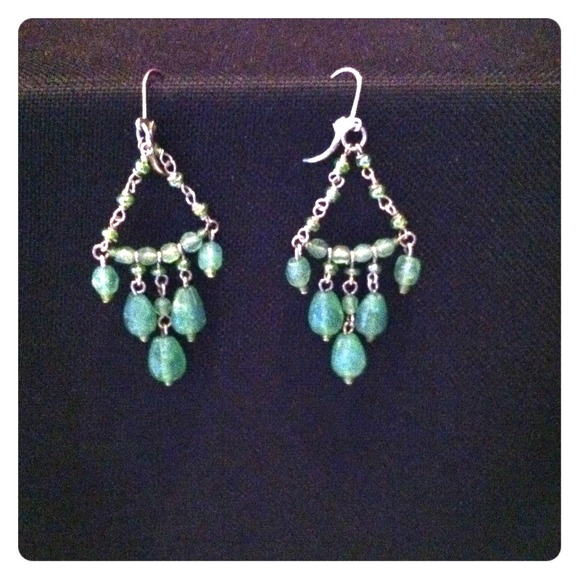 Green Vintage Earrings