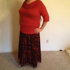 Skirt and blouse