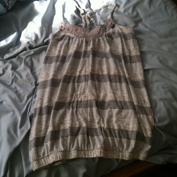 Stripped tank top