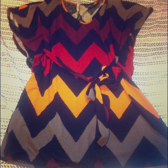 Chevron dress