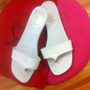 Christian Louboutin slides