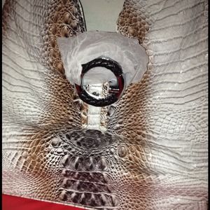 NEW!! Textured Alligator print purse