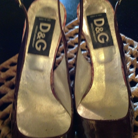 Dolce & Gabbana sling backs - Picture 4 of 4