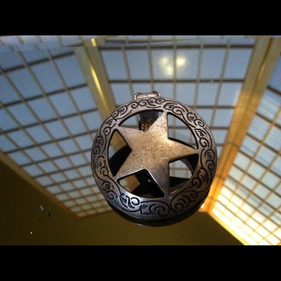 Texas star pendant