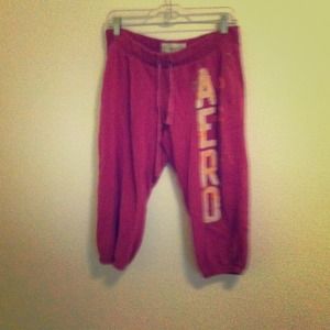 Aeropostale knee length sweat pants