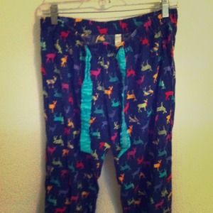 Colorful deer pajamas