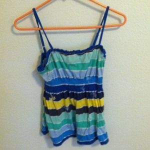 Tank with Palm trees