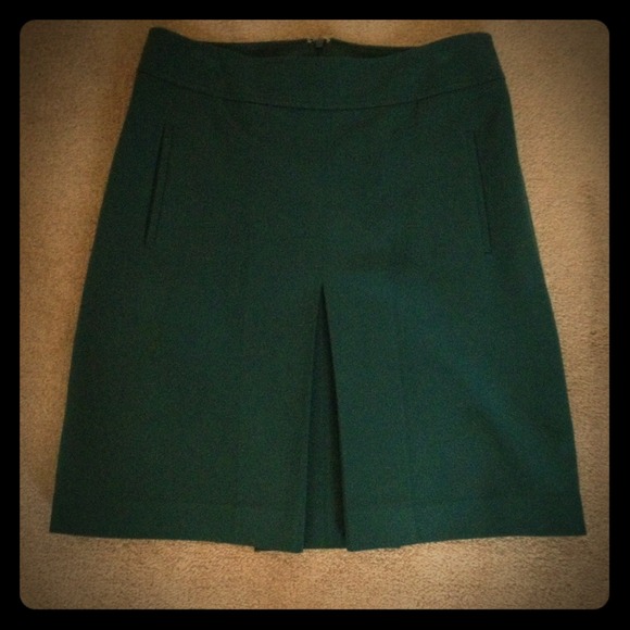 Ann Taylor Loft Green Skirt
